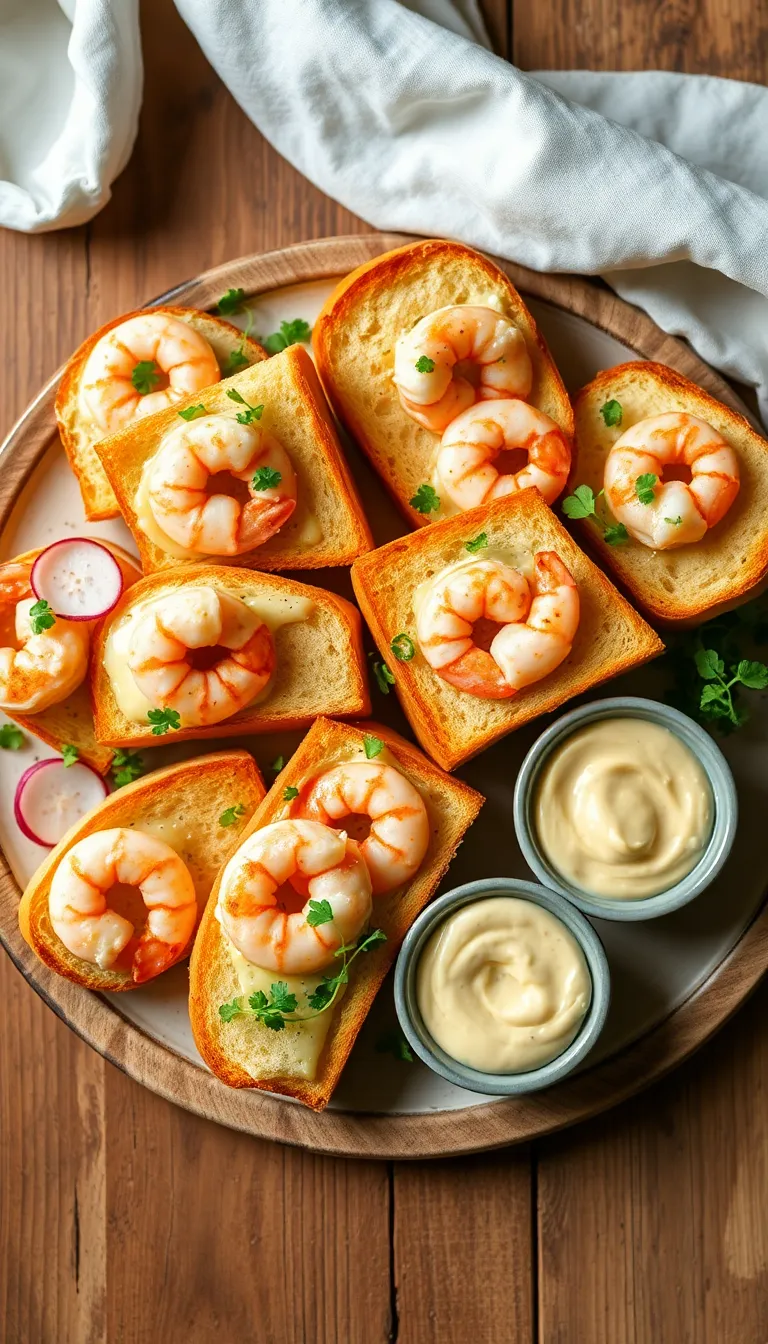 About This cheesy shrimp tea sandwich Recipe