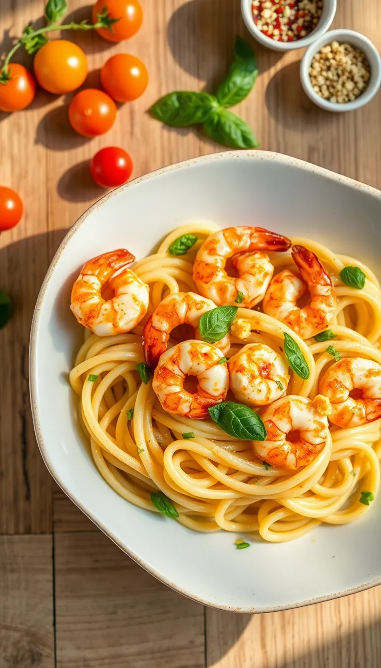 About This shrimp rigatoni Recipe