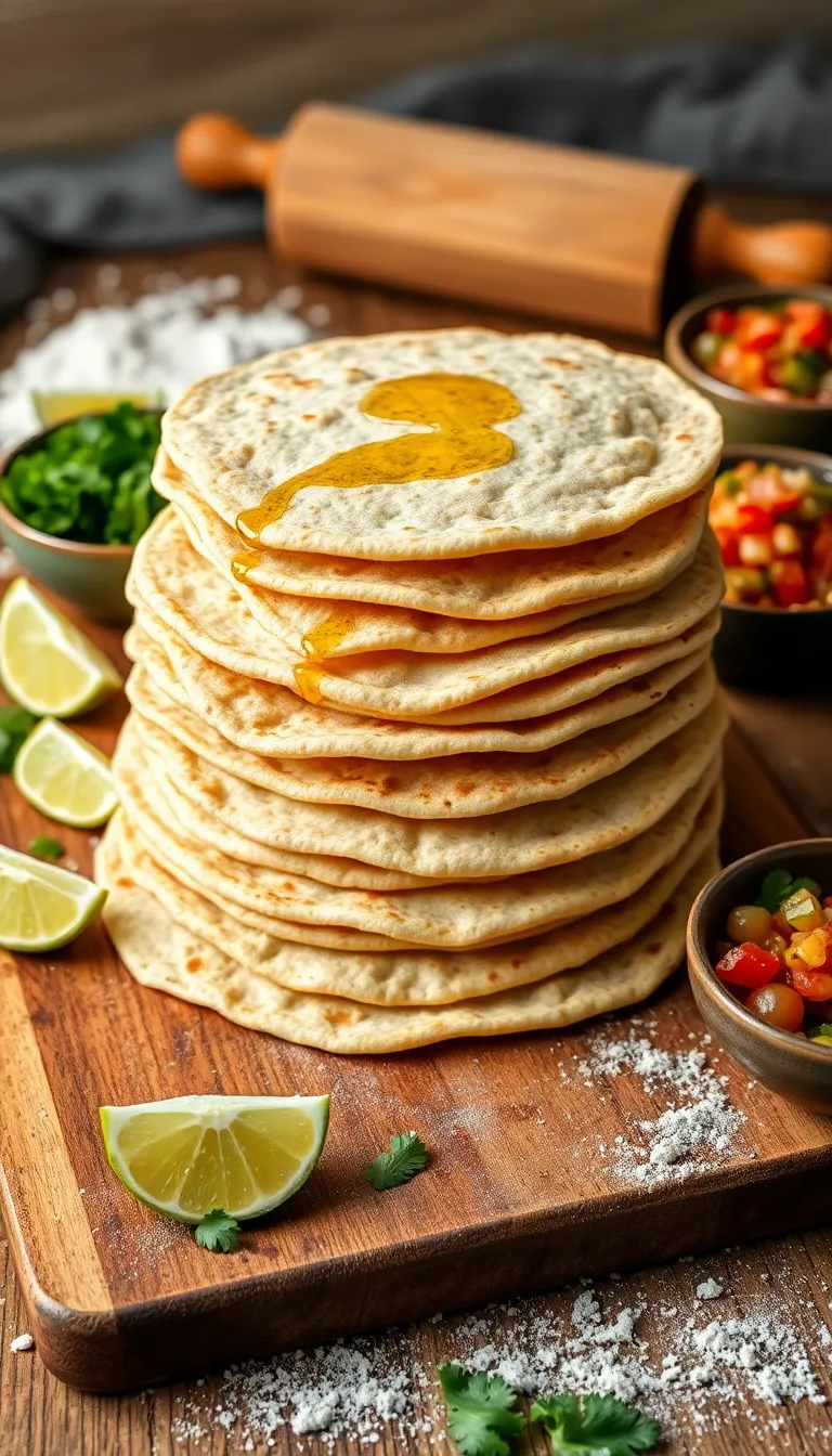 About This flour tortillas Recipe
