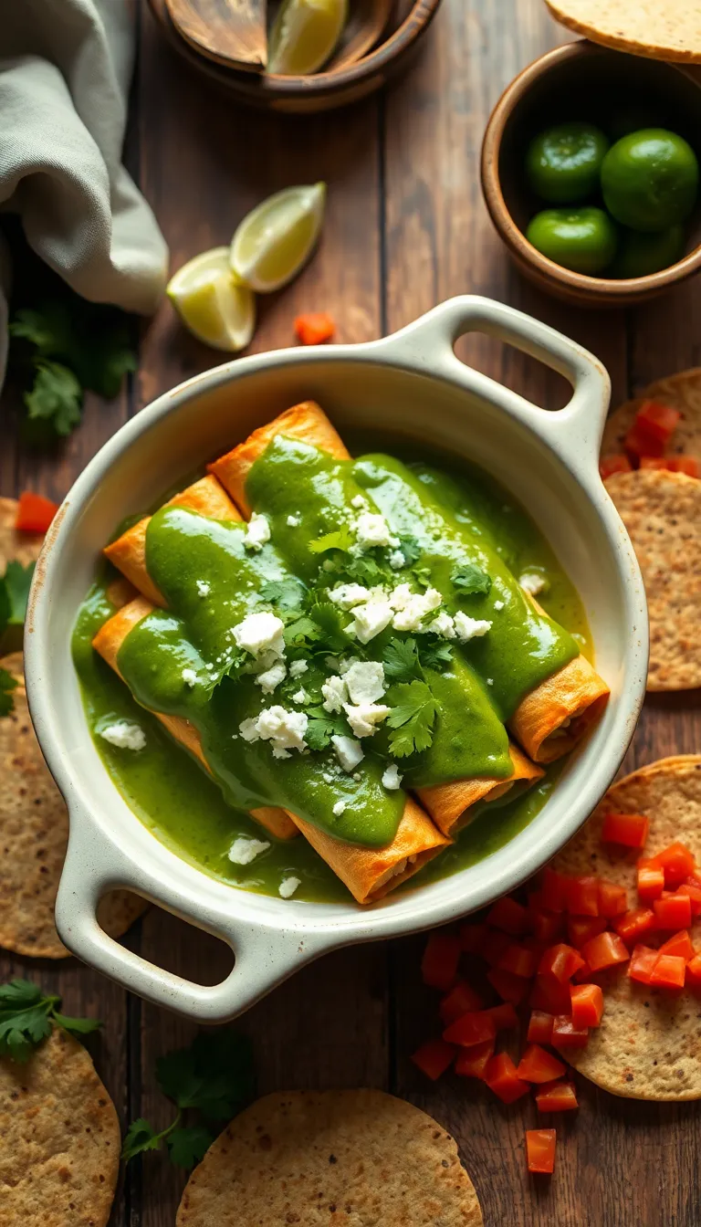 About This chicken enchiladas Recipe
