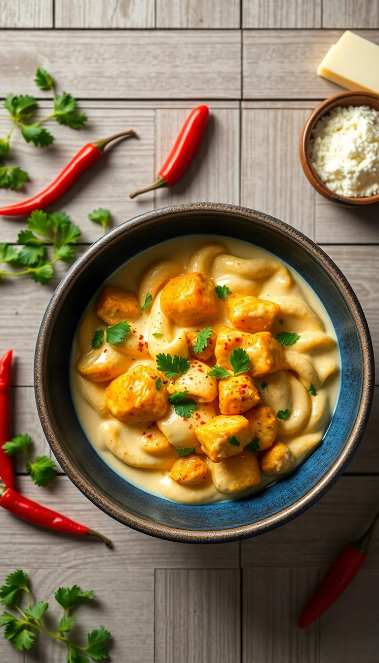 About This chicken tikka alfredo Recipe