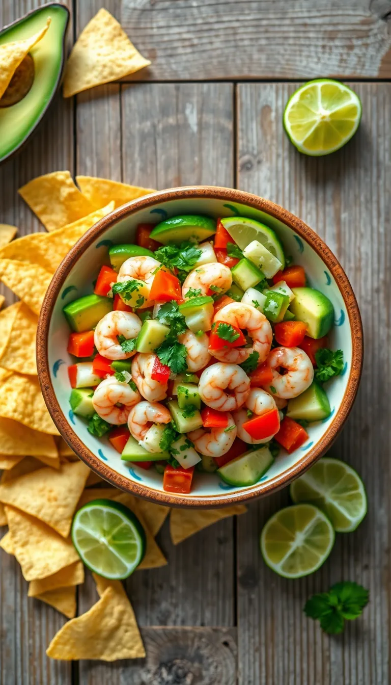 About This avocado shrimp salsa Recipe