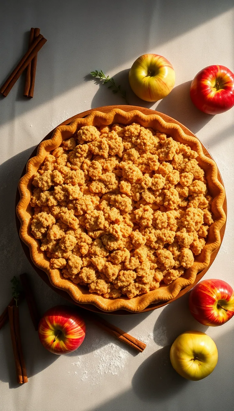 About This apple crumb pie Recipe