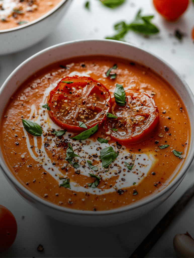 Crockpot Roasted Tomato Soup​