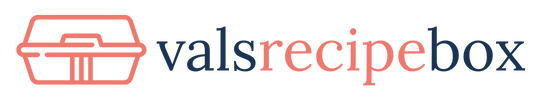 Vals Recipe Box Logo New