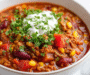 Crockpot Turkey Chili Recipe