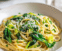 Leek And Spinach Pasta Recipe